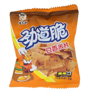 福令郎劲道脆烧烤味豆香米片