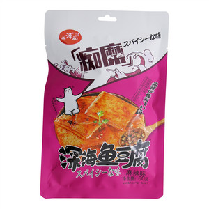 三泽和麻辣味深海鱼豆腐