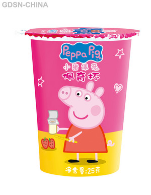 Peppa Pig小猪佩奇草莓味佩奇杯