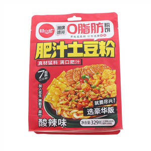 田小花酸辣味流汁土豆粉