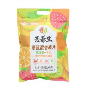 麦养生（三种麦 水果）果蔬混合麦片