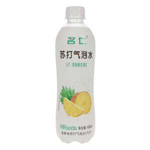 明仁明仁堂菠萝味苏打气泡水 汽水 