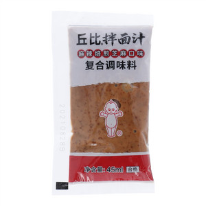丘比麻辣焙煎芝麻口味拌面汁复合调味料