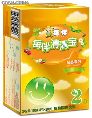 每伴金品盒装2段清清宝