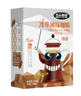 赛品咖啡冷萃风味速溶咖啡饮料（浓香）