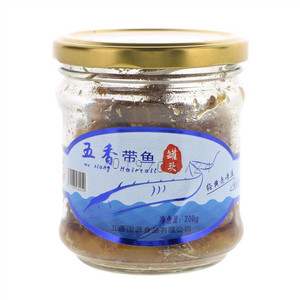 高生源五香带鱼罐头