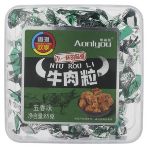 85克五香牛肉粒（盒装）