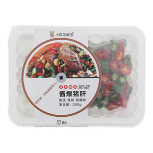 小森兔鲜厨酱香微辣酱爆猪肝