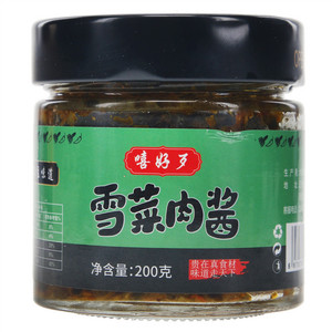 嘻好歹雪菜肉酱