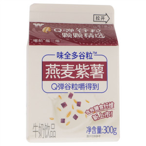 味全多谷粒燕麦紫薯牛奶饮品