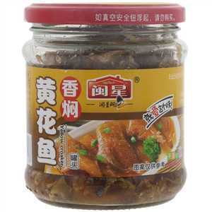 闽星香焖黄花鱼罐头