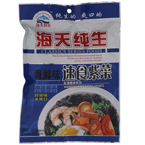 海天纯生海鲜味速食紫菜
