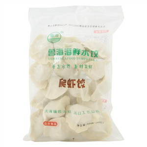 鲁海速冻爬虾水饺（生制品）