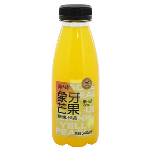 润格啡象牙芒果果粒果汁饮品