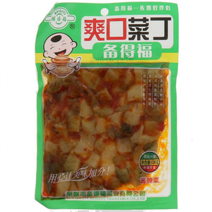 备得福爽口菜丁118g