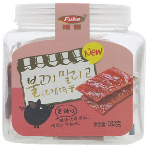 福客香辣味烧猪肉干