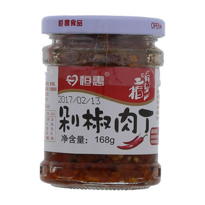 恒惠剁椒肉丁168g