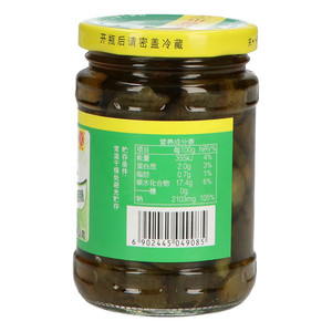四美木糖醇乳黄瓜(酱腌菜)