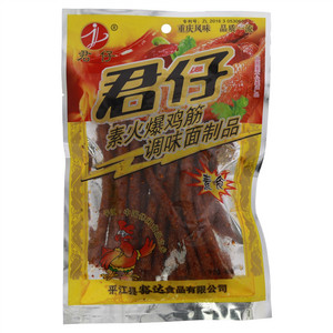君仔素火爆鸡筋调味面制品