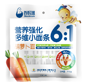 谷妈咪营养强化多维小面条（胡萝卜面）