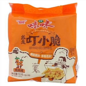 爱尚咪咪烧烤味叮小脆油炸休闲小点心