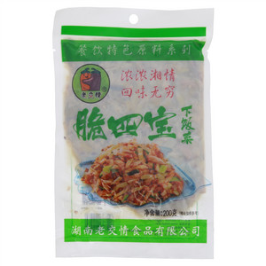 老交情脆四宝下饭菜
