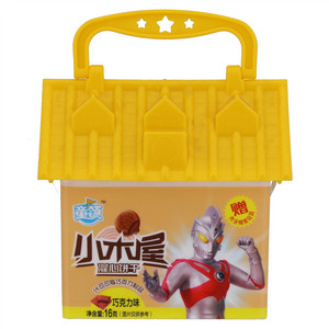 童领小木屋（巧克力味灌心饼干）