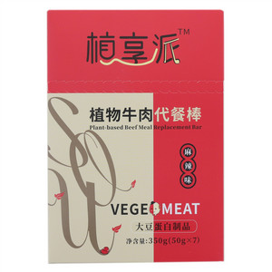 植享派麻辣味植物牛肉代餐棒