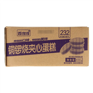 百乐芬香当当红豆味铜锣烧夹心蛋糕