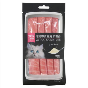 领先宠物零食猫用鲜鲜条 鲣鱼配方