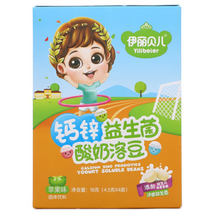 伊丽贝儿苹果味益生菌酸奶溶豆
