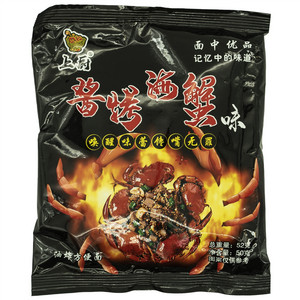 上厨酱烤海蟹味油炸方便面