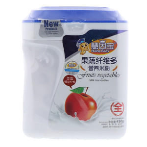 慧因宝苹果淮山护畅果蔬纤维多营养米粉