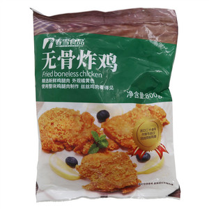 春雪食品无骨炸鸡(速冻调制食品)