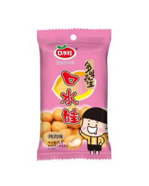 口水娃烤肉味多味花生