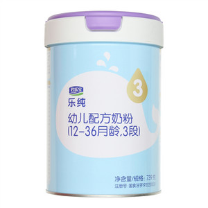 君乐宝乐纯幼儿配方奶粉（12-36月龄，3段）