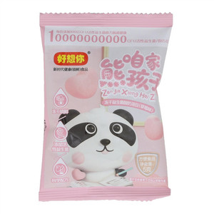 好想你草莓味冻干益生菌酸奶溶豆