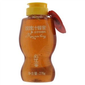 必优蜜玫瑰汁蜂蜜