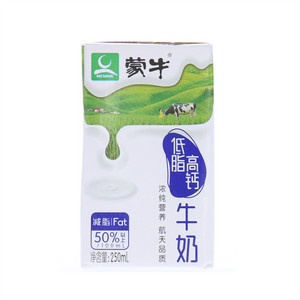 蒙牛低脂高钙牛奶