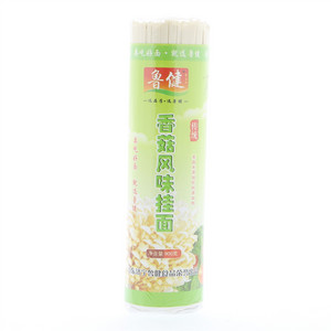 鲁健传统香菇风味挂面900克