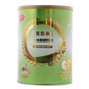 小二郎蛋黄水果有机米营养米粉