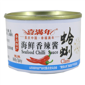 喜满年蛤蜊海鲜香辣酱