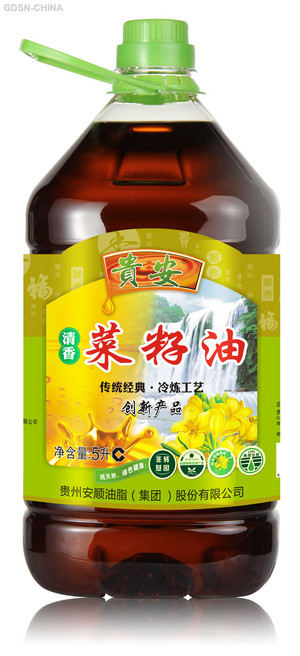 贵安清香菜籽油