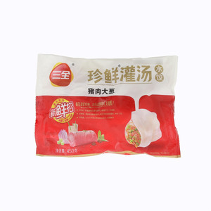 三全猪肉大葱水饺