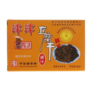 津津辣味卤汁豆腐干