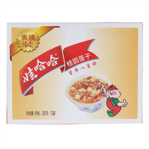 娃哈哈桂圆莲子营养八宝粥