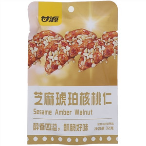 甘源芝麻琥珀核桃仁