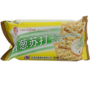 日盈香葱苏打饼干135g