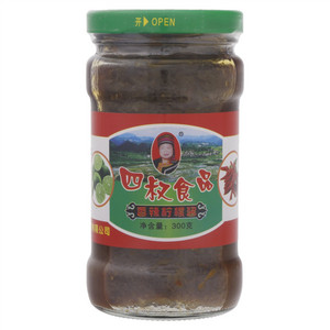 四叔食品香辣柠檬酱