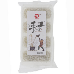 飞业十品椰丝抹茶味手工麻薯